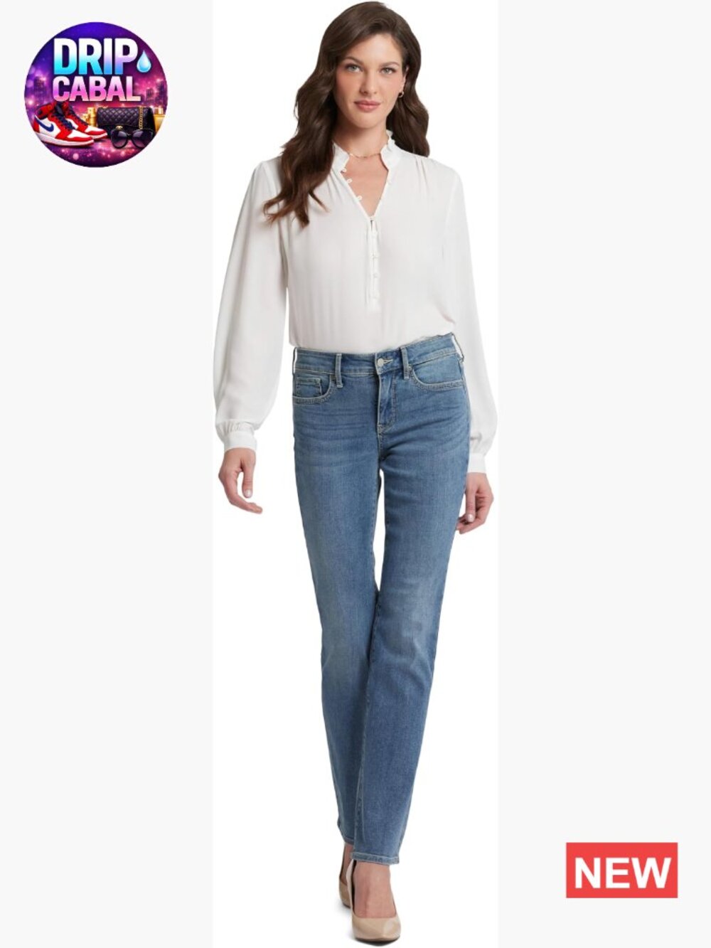 Marilyn Straight Jeans with Lift Tuck Technology